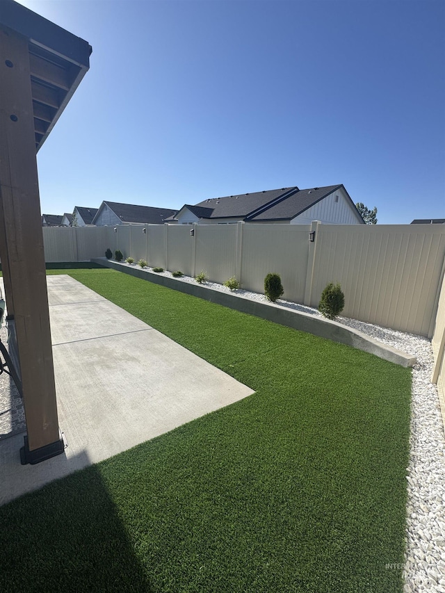 6073 W Mikonos St, Meridian, ID 83646 - view of yard with a patio area