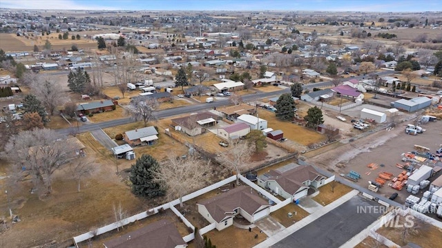 birds eye view of property featuring a residential view