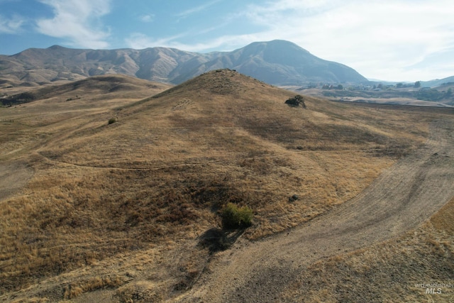 view of mountain feature