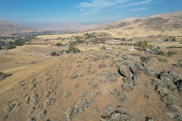 view of mountain feature