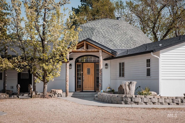 8600 W Brookside Ln, Boise, ID 83714 - view of front facade with stone siding