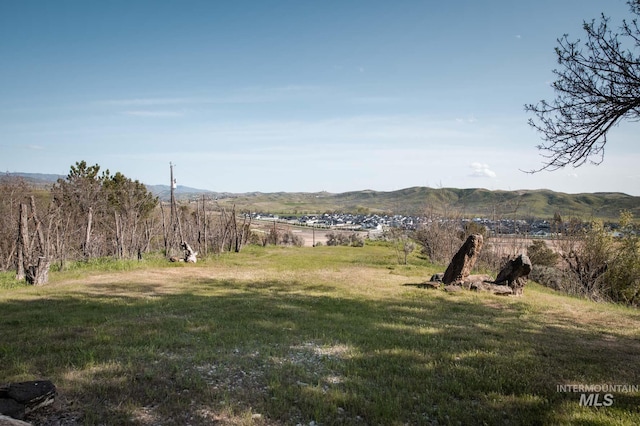 8600 W Brookside Ln, Boise, ID 83714 - view of yard featuring a rural view and a mountain view