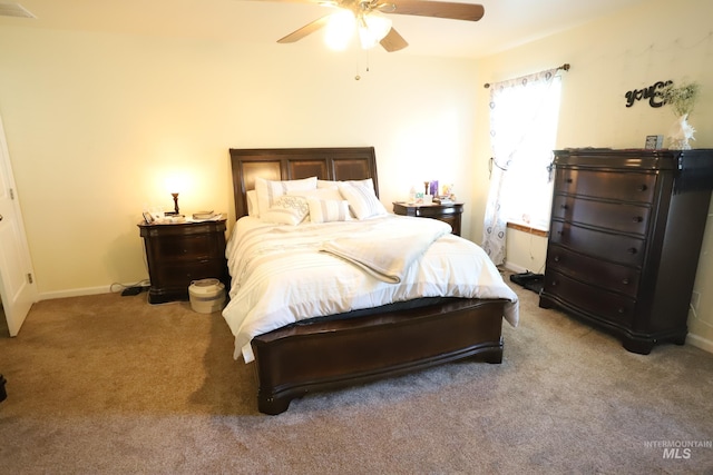 810 Pine St, Filer, ID 83328 - carpeted bedroom with a ceiling fan and baseboards