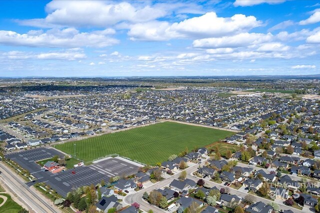 6124 Acheron Ave, Boise, ID 83709 - bird's eye view with a residential view