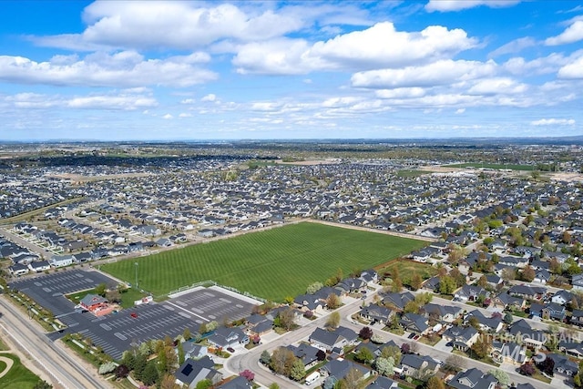 6124 Acheron Ave, Boise, ID 83709 - birds eye view of property with a residential view