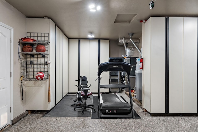 3401 S Murlo Way, Meridian, ID 83642 - exercise room with baseboards