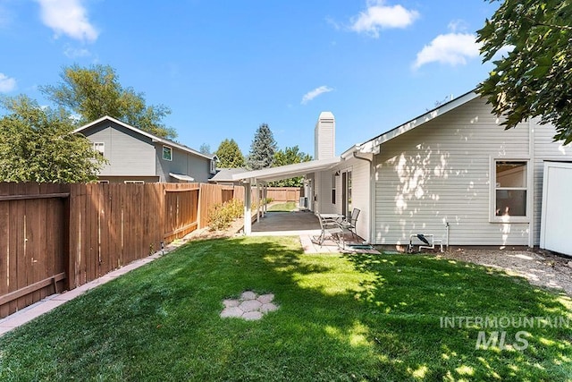 1545 N Ellington Way, Eagle, ID 83616 - view of yard with a patio area