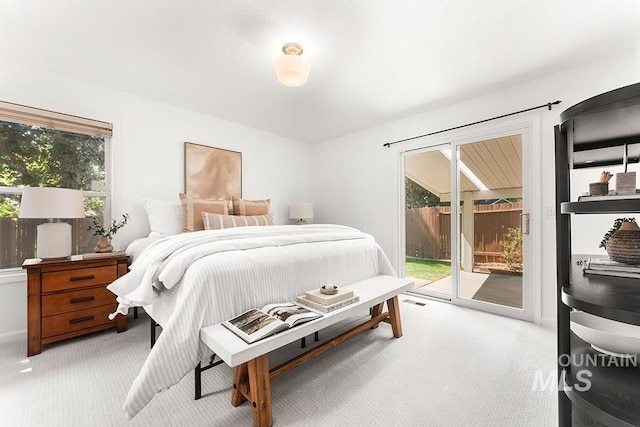 1545 N Ellington Way, Eagle, ID 83616 - bedroom with light carpet and access to exterior