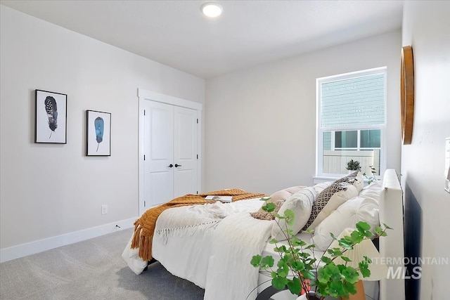6200 S Binky Ave, Meridian, ID 83642 - bedroom featuring carpet flooring, baseboards, and a closet