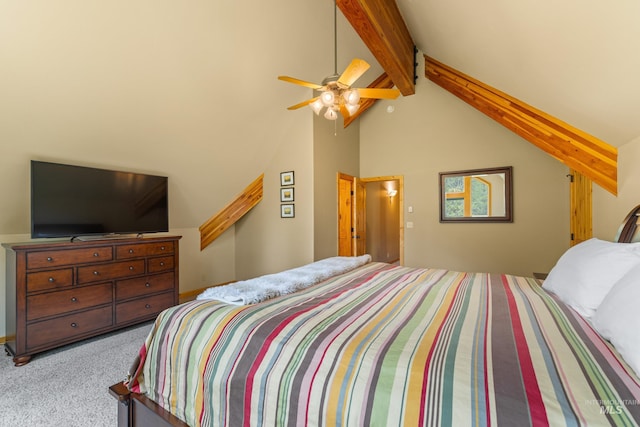 14199 Franklin Rd, Mccall, ID 83638 - bedroom featuring carpet flooring and a ceiling fan