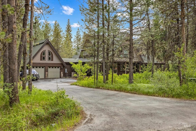 14199 Franklin Rd, Mccall, ID 83638 - view of asphalt driveway