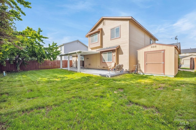 5101 Barkley Way, Caldwell, ID 83607 - rear view of property featuring a patio