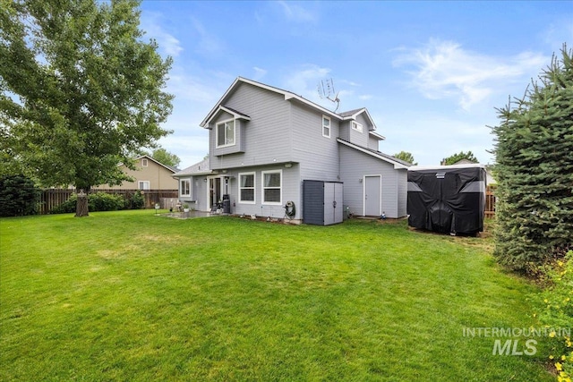 8096 E Jacob, Nampa, ID 83687 - rear view of house