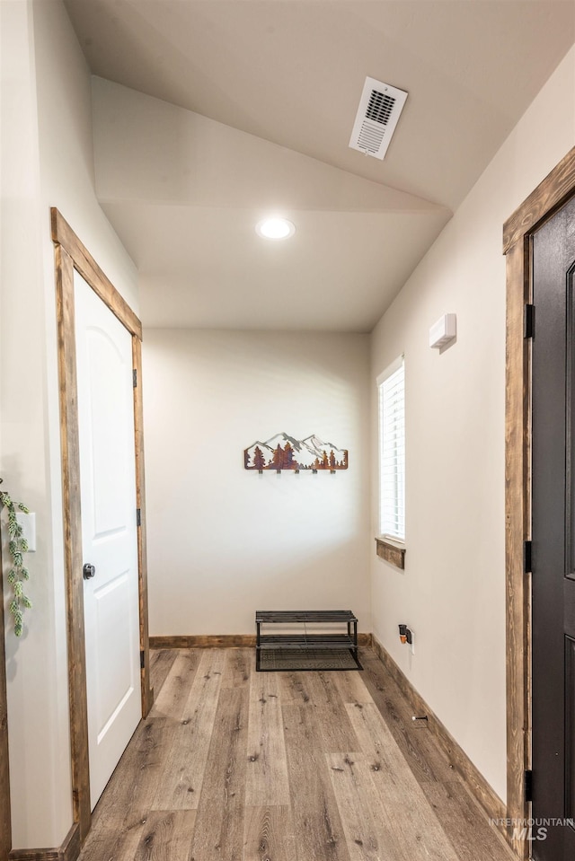 washroom featuring light wood-type flooring