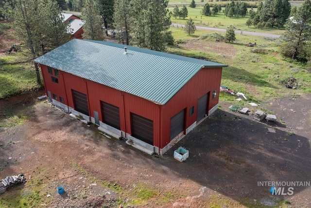 2597 Price Valley Rd, New Meadows, ID 83654 - aerial view of property and surrounding area