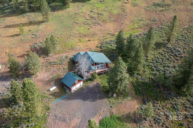 2597 Price Valley Rd, New Meadows, ID 83654 - aerial view of property and surrounding area