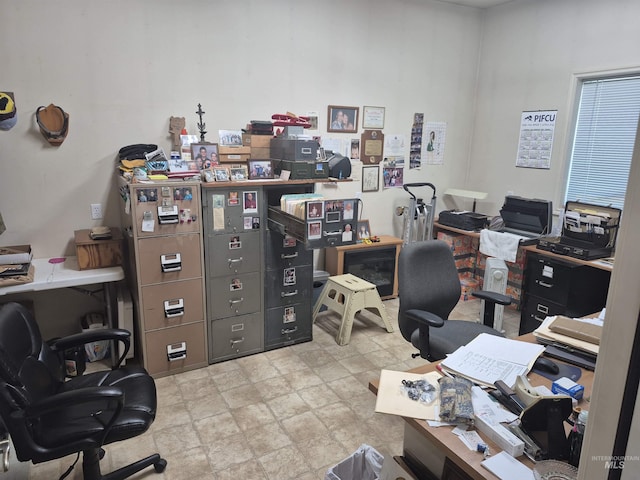 802 Foster Ave, Cottonwood, ID 83522 - office featuring stone finish floors