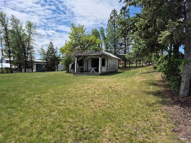 802 Foster Ave, Cottonwood, ID 83522 - view of grassy yard