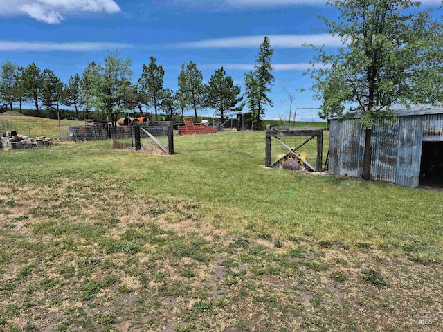 802 Foster Ave, Cottonwood, ID 83522 - view of yard with an outbuilding and a pole building