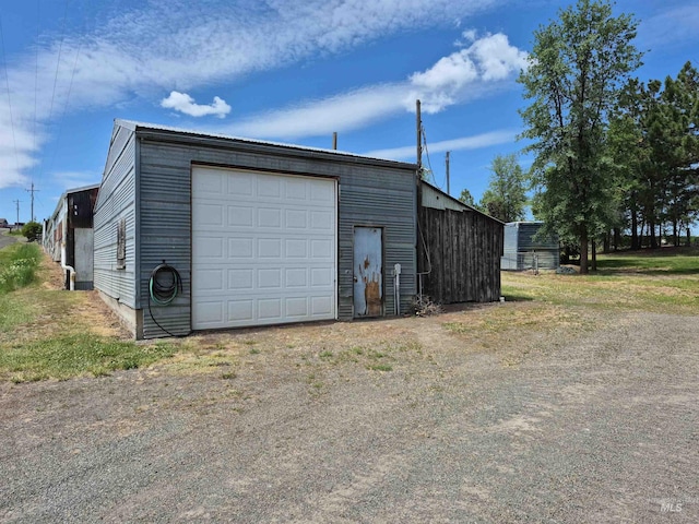 802 Foster Ave, Cottonwood, ID 83522 - view of detached garage