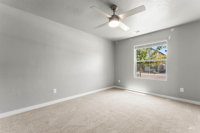 973 S Nautilus Ave, Boise, ID 83709 - carpeted empty room with a ceiling fan and a textured ceiling