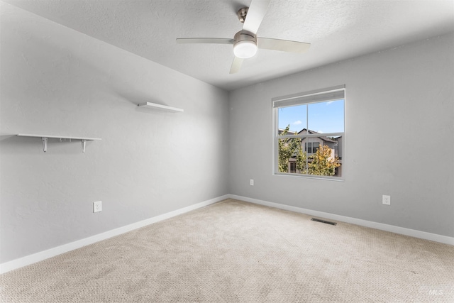 973 S Nautilus Ave, Boise, ID 83709 - carpeted empty room featuring a ceiling fan and a textured ceiling