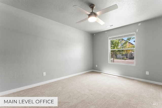 973 S Nautilus Ave, Boise, ID 83709 - empty room with a ceiling fan, carpet floors, and a textured ceiling