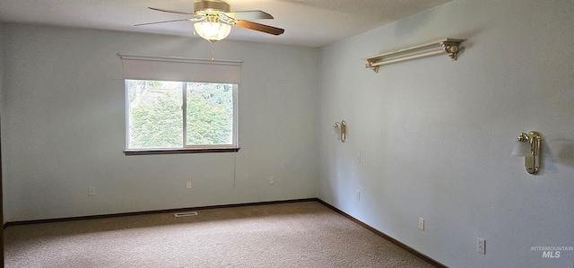 5720 N Oasis, Garden City, ID 83714 - empty room featuring ceiling fan, carpet flooring, and baseboards
