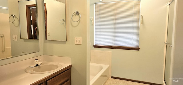 5720 N Oasis, Garden City, ID 83714 - bathroom featuring vanity and a bath