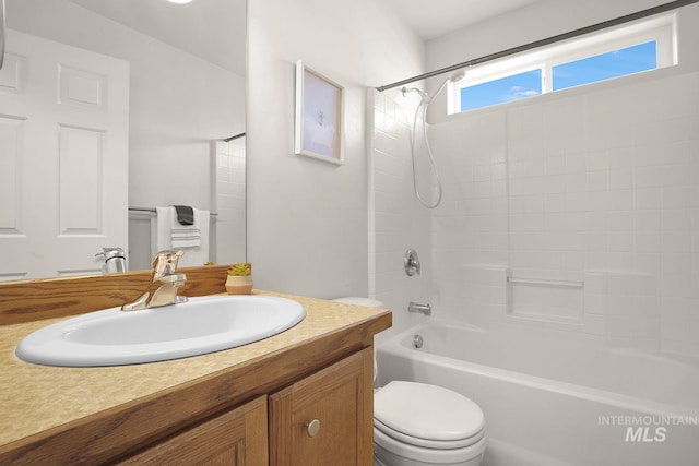 1522 Dana St, Twin Falls, ID 83301 - bathroom featuring vanity and washtub / shower combination