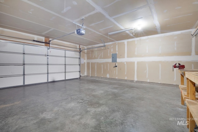 1522 Dana St, Twin Falls, ID 83301 - garage with a garage door opener and electric panel