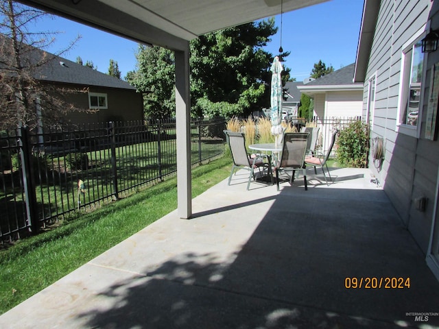 view of patio / terrace