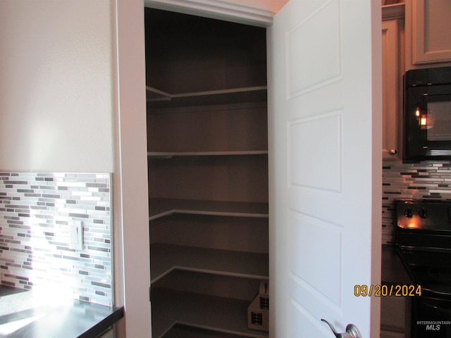 view of pantry