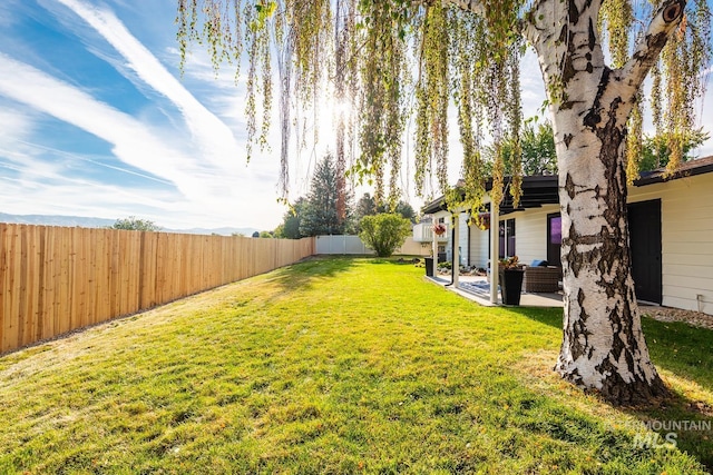 5696 N Kriscliffe, Boise, ID 83704 - view of yard featuring a patio area