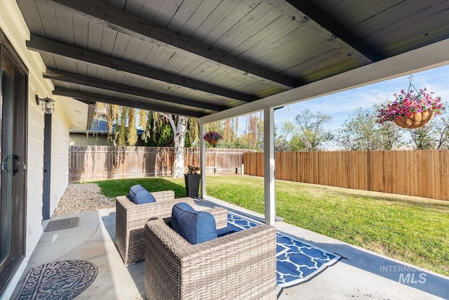 5696 N Kriscliffe, Boise, ID 83704 - view of patio