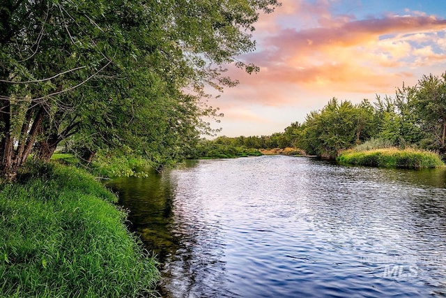 property view of water