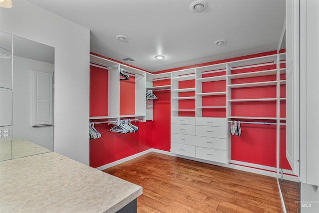 2220 14th St, Lewiston, ID 83501 - spacious closet featuring wood finished floors