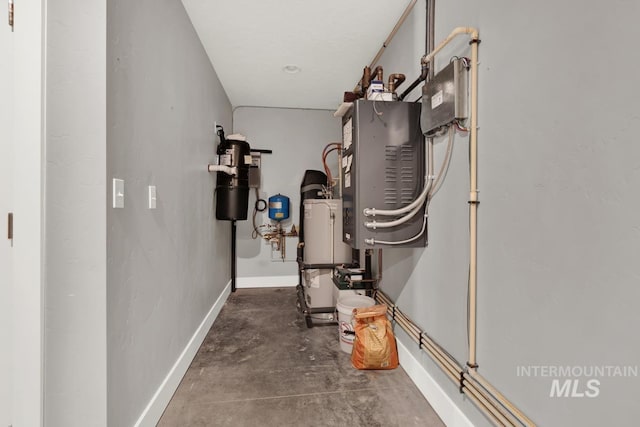 view of utility room
