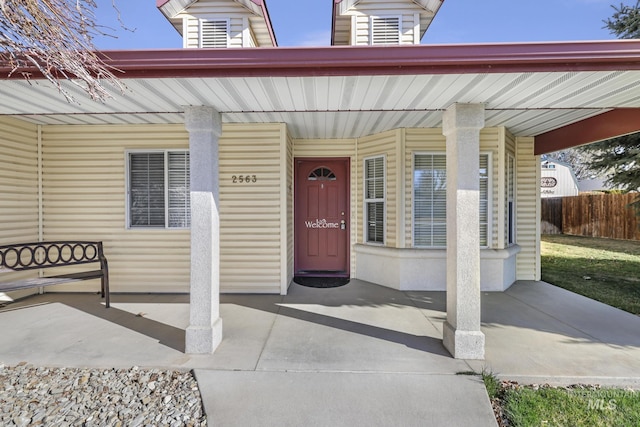 2563 Paintbrush Dr, Twin Falls, ID 83301 - entrance to property with covered porch