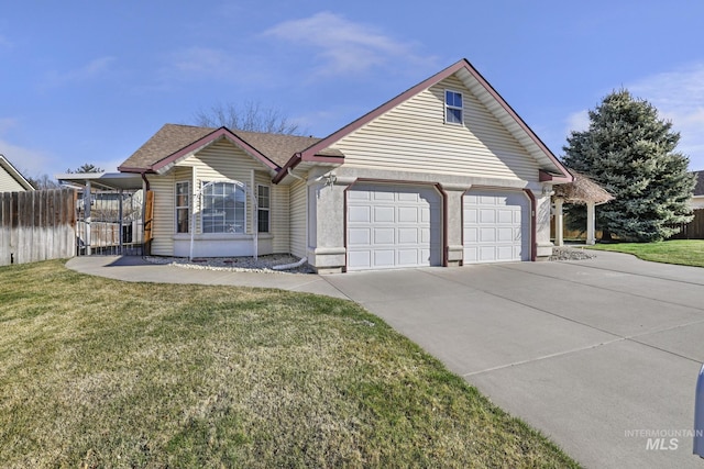2563 Paintbrush Dr, Twin Falls, ID 83301 - single story home with driveway, a garage, and a shingled roof