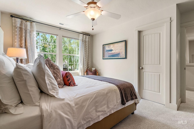 998 E Shadow Creek Ln, Eagle, ID 83616 - carpeted bedroom with a ceiling fan