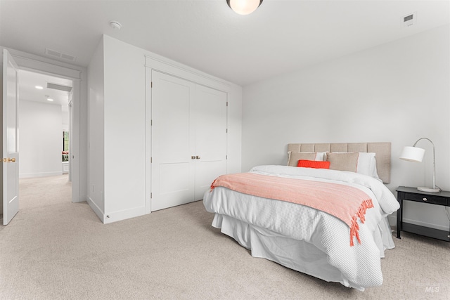 2664 N Yount Way, Eagle, ID 83616 - bedroom with carpet floors, a closet, and baseboards