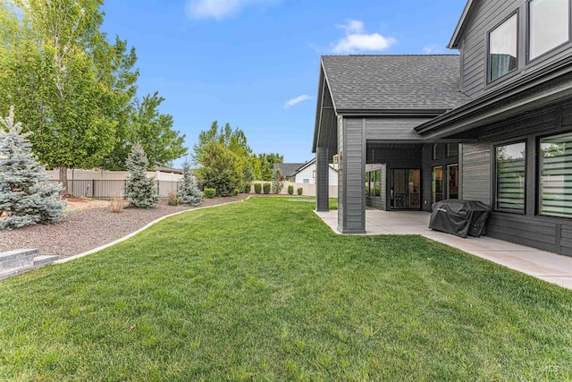 2664 N Yount Way, Eagle, ID 83616 - view of yard featuring a patio