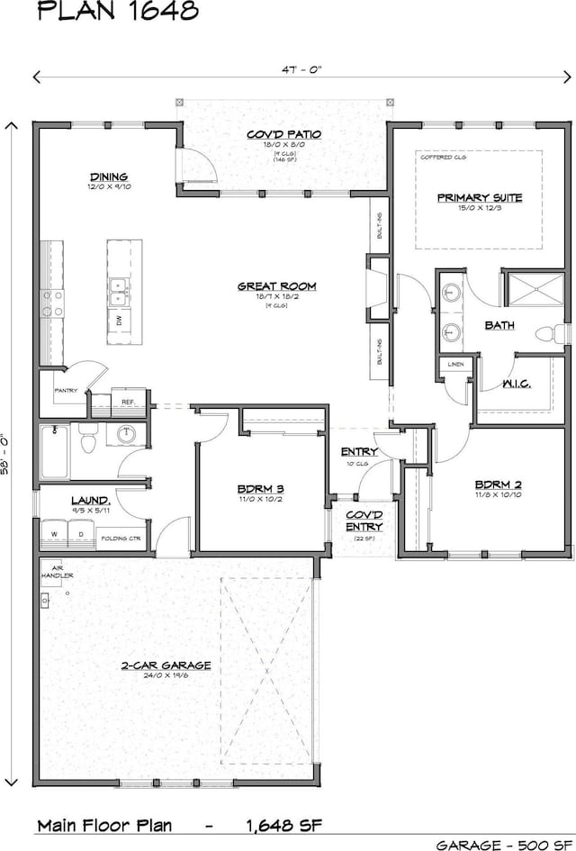 2349 E Valensole St, Meridian, ID 83642 - home floor plan