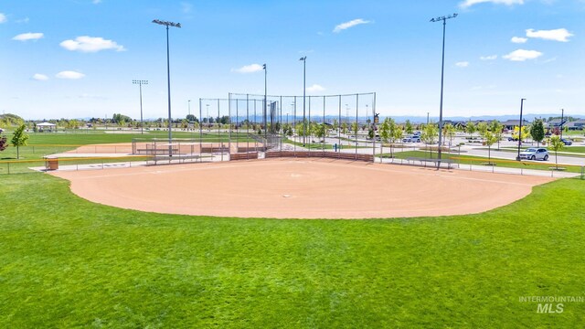 2349 E Valensole St, Meridian, ID 83642 - view of property's community featuring a mountain view and a yard