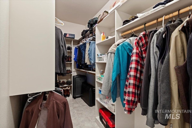 view of spacious closet