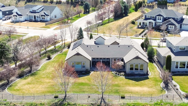 2468 E Lodge Trail Dr, Meridian, ID 83642 - drone / aerial view featuring a residential view
