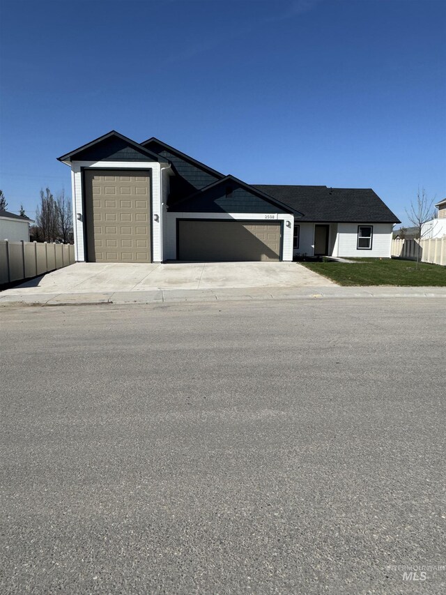 TBD Drum Ln Lot 3A, Parma, ID 83660 - ranch-style home featuring a garage and concrete driveway