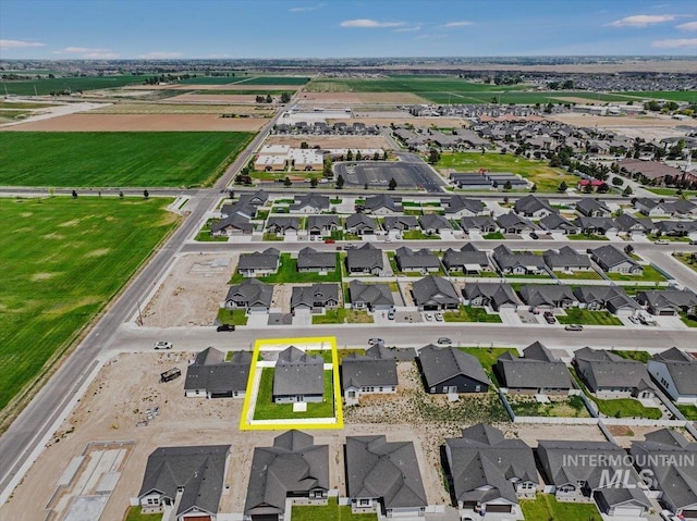1275 Terra Ave, Twin Falls, ID 83301 - view of property location with property parcel outlined and nearby suburban area