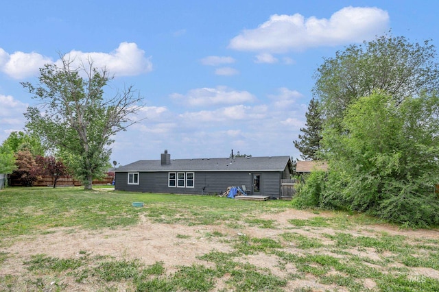 5457 S Oseola Pl, Boise, ID 83709 - back of house with a chimney